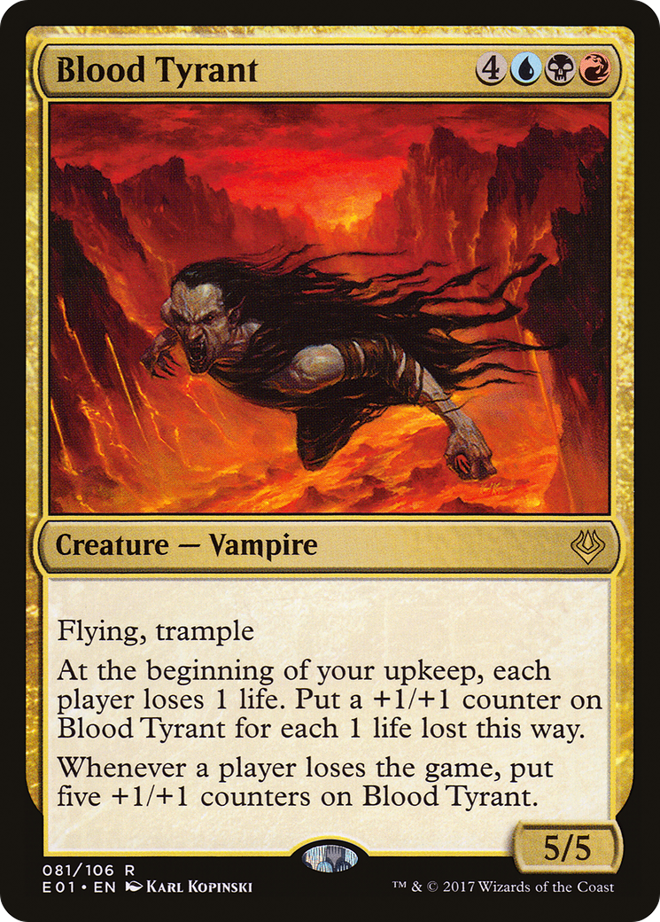 Blood Tyrant (AC2-081) [Misc] Archenemy: Nicol Bolas MTG Single Wizards of the Coast