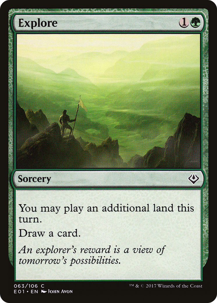 Explore (AC2-063) [Misc] Archenemy: Nicol Bolas MTG Single Wizards of the Coast