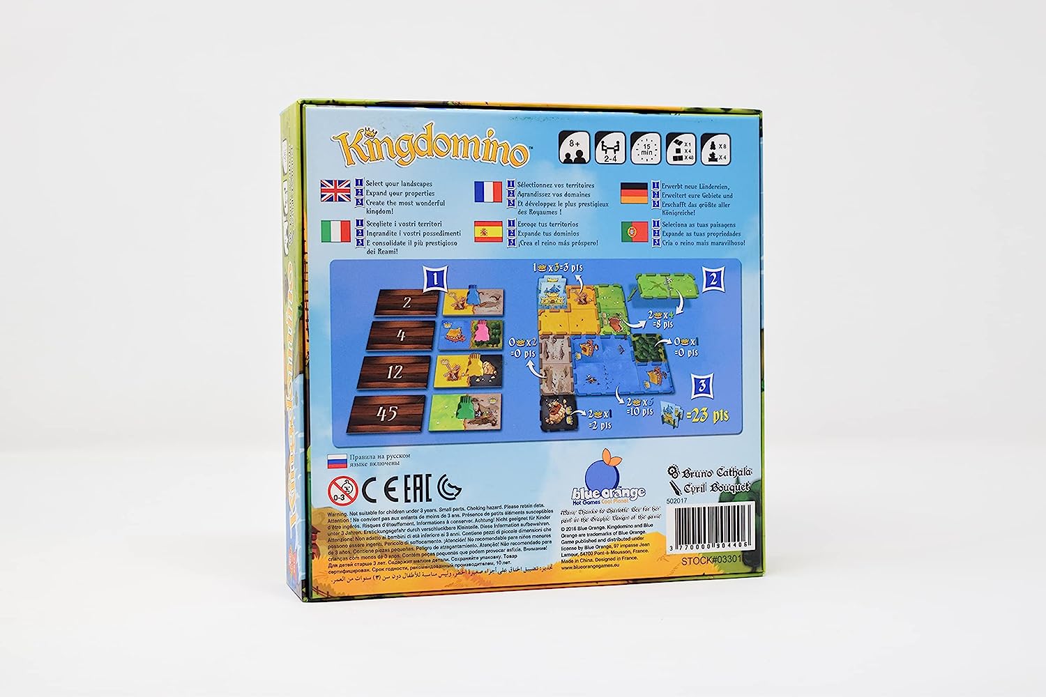 Kingdomino Board Games Blue Orange Games   