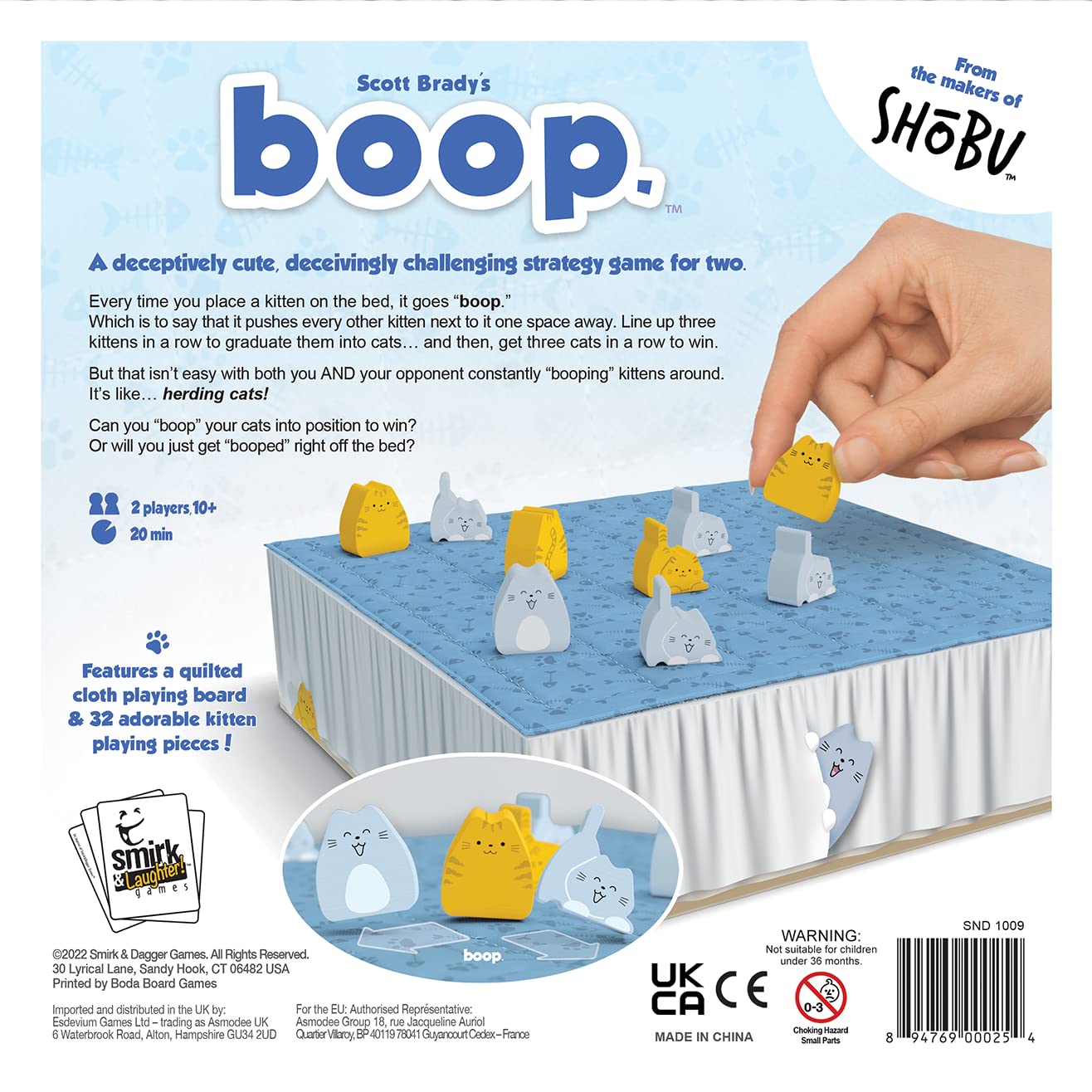 Boop Board Games Smirk & Laughter Games