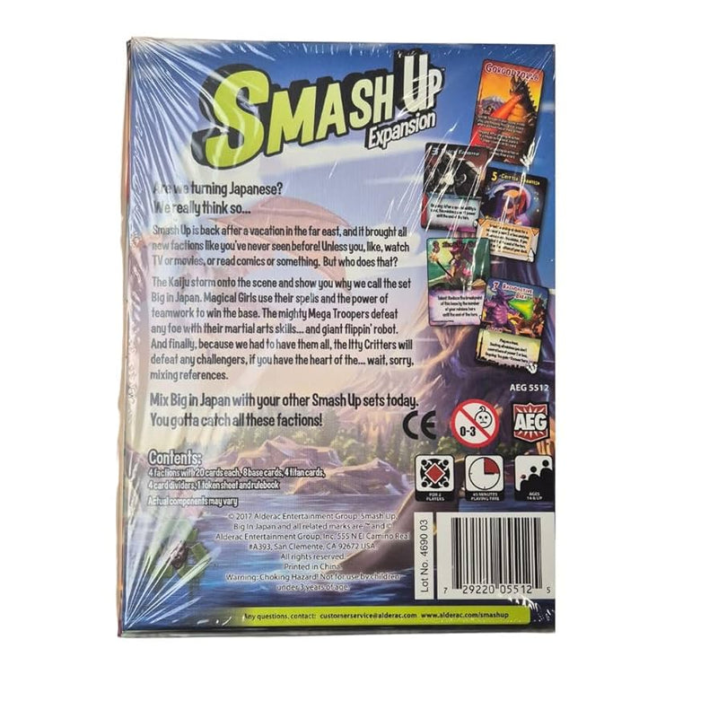 Smash Up: Big In Japan Board Games AEG