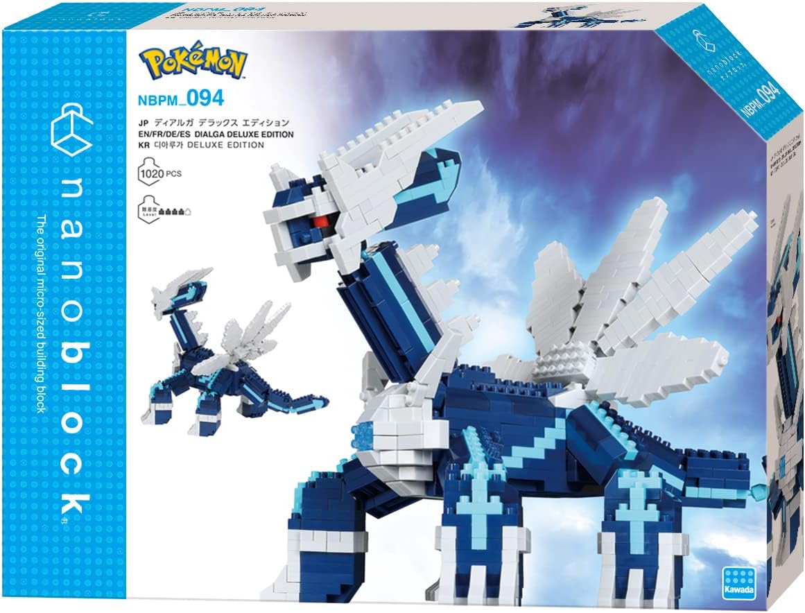 Nanoblock: Pokémon Dialga Deluxe Edition