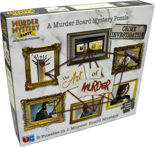 Murder Mystery Case File Puzzle: The Art of Murder Board Games University Games   