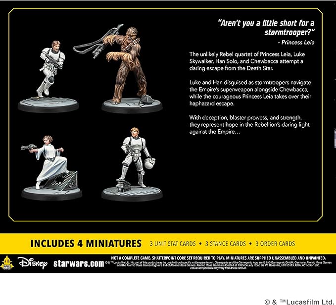 Star Wars Shatterpoint: This is Some Rescue! Squad Pack Star Wars: Shatterpoint Atomic Mass Games