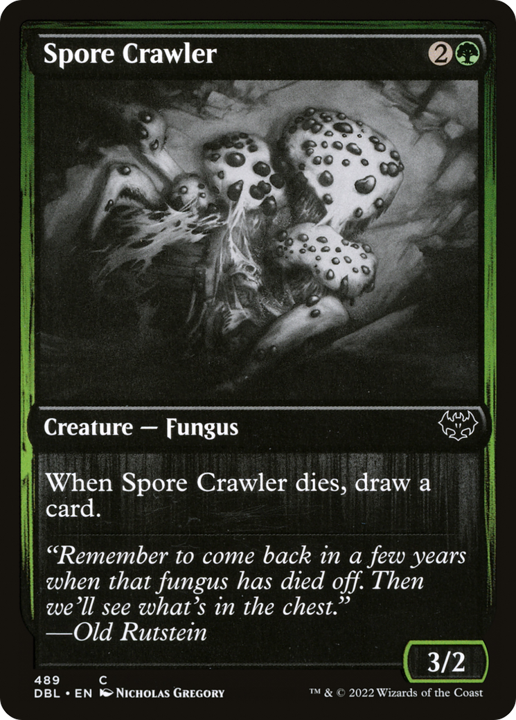 Spore Crawler (DBL-489) [Innistrad: Double Feature] MTG Single Wizards of the Coast