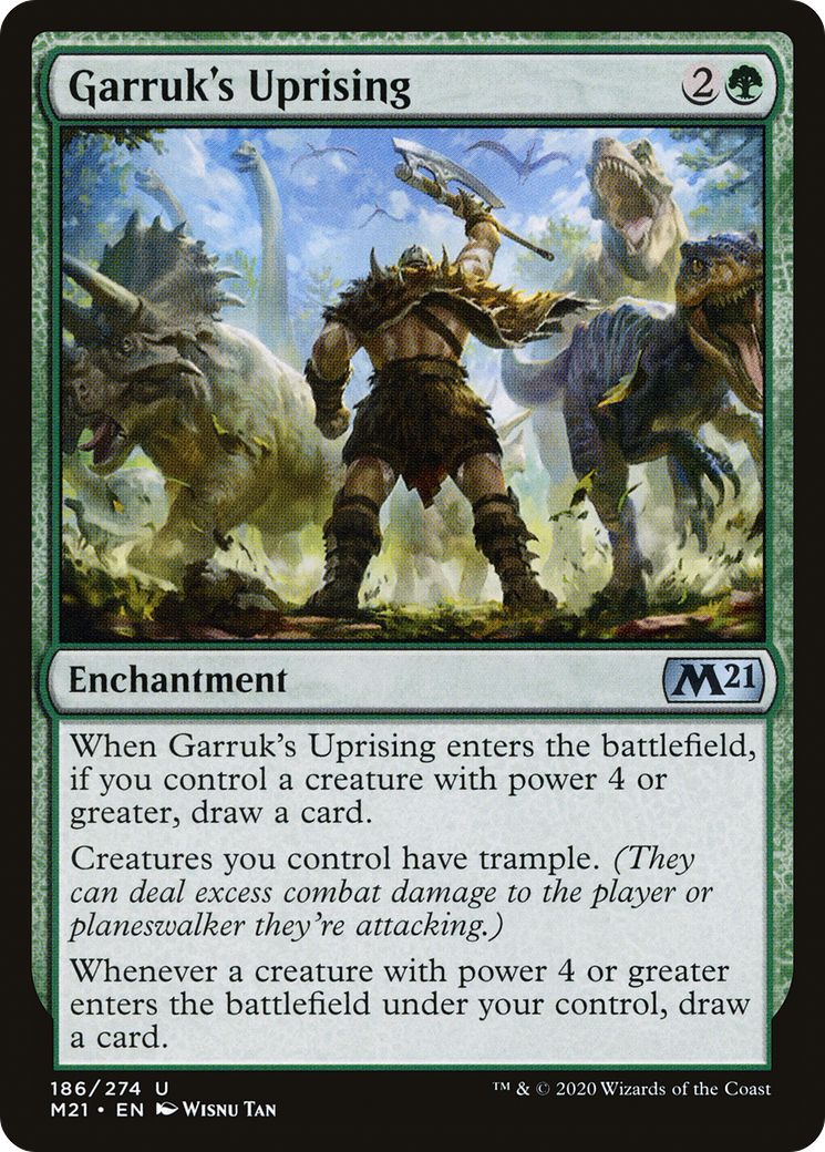 Garruk's Uprising (M21-186) [Core Set 2021] MTG Single Wizards of the Coast