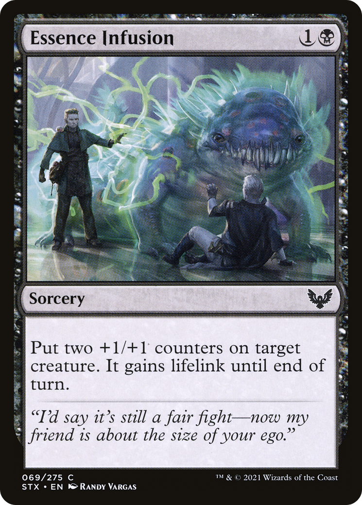 Essence Infusion (STX-069) [Strixhaven: School of Mages] MTG Single Wizards of the Coast