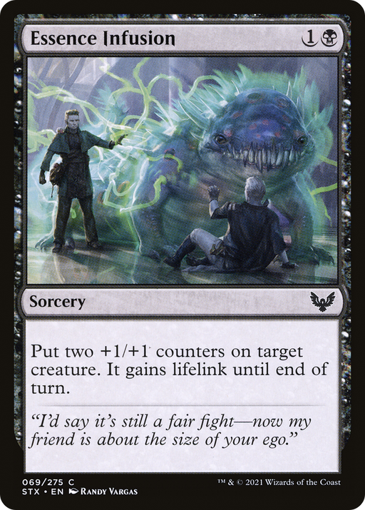 Essence Infusion (STX-069) [Strixhaven: School of Mages] MTG Single Wizards of the Coast