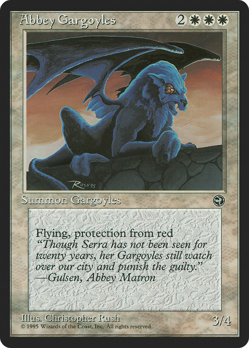 Abbey Gargoyles [Homelands] MTG Single Magic: The Gathering
