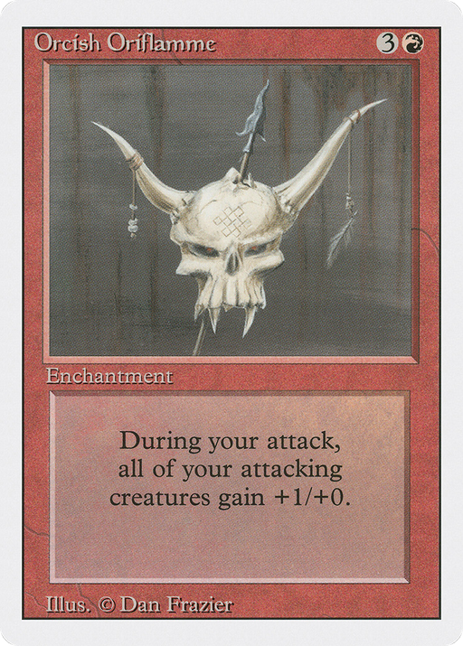 Orcish Oriflamme (3ED-) [Revised Edition] MTG Single Wizards of the Coast