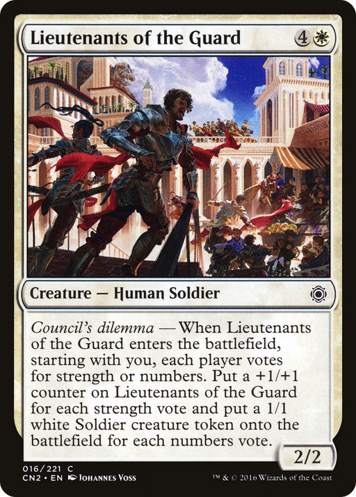 Lieutenants of the Guard (CN2-016) [Conspiracy: Take the Crown] Foil MTG Single Wizards of the Coast