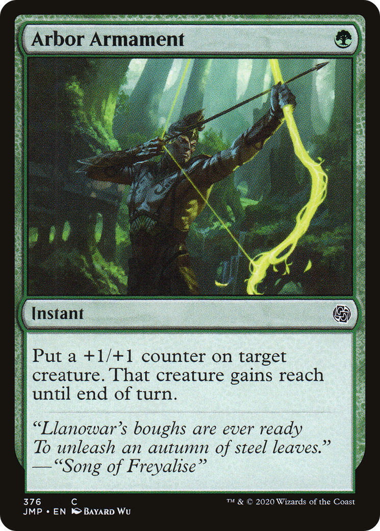 Arbor Armament (JMP-376) [Jumpstart] MTG Single Wizards of the Coast