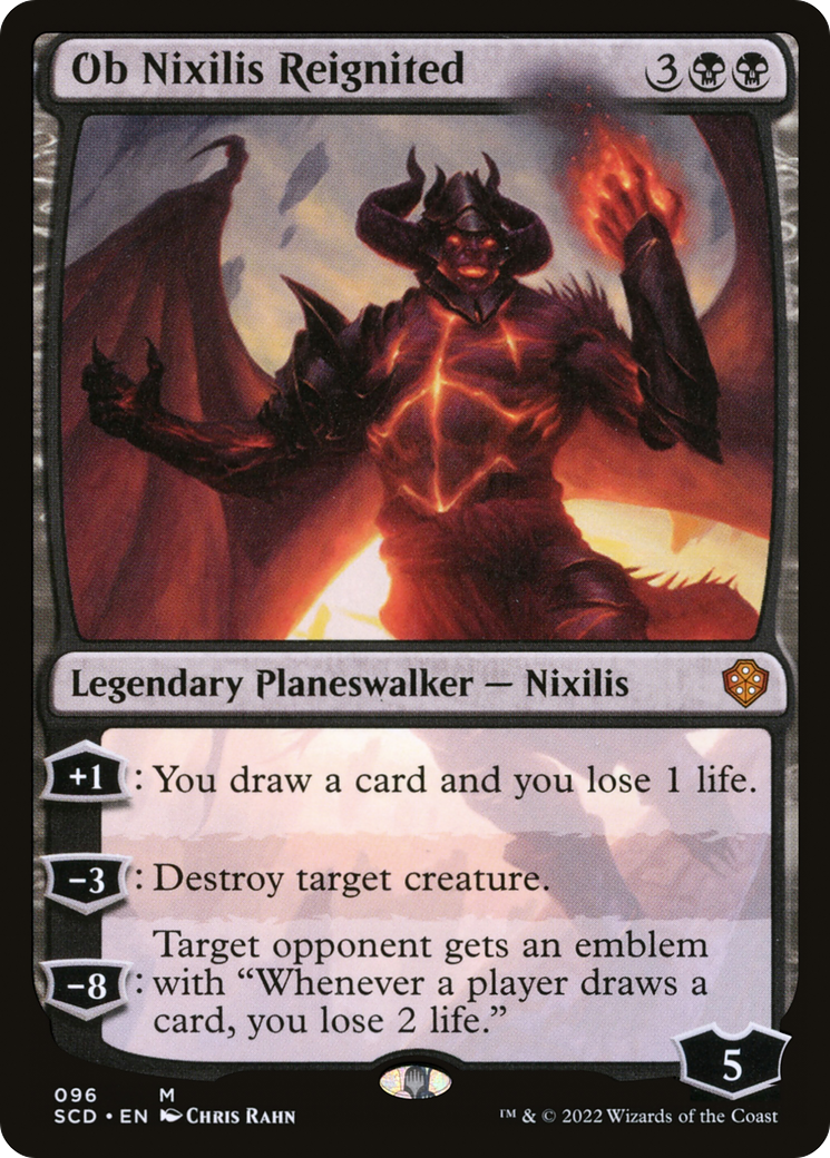 Ob Nixilis Reignited (SCD-096) [Starter Commander Decks] MTG Single Wizards of the Coast