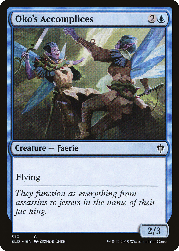 Oko's Accomplices (ELD-310) [Throne of Eldraine] MTG Single Wizards of the Coast