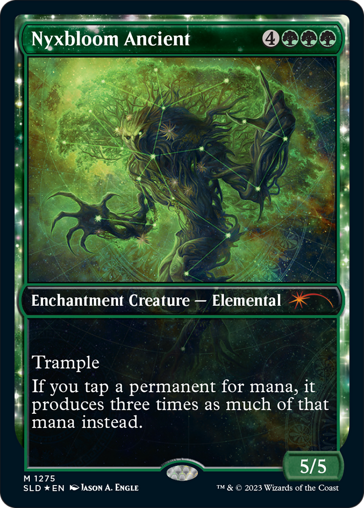 Nyxbloom Ancient (SLD-1275) [Secret Lair] Drop (Showcase) Foil MTG Single Wizards of the Coast