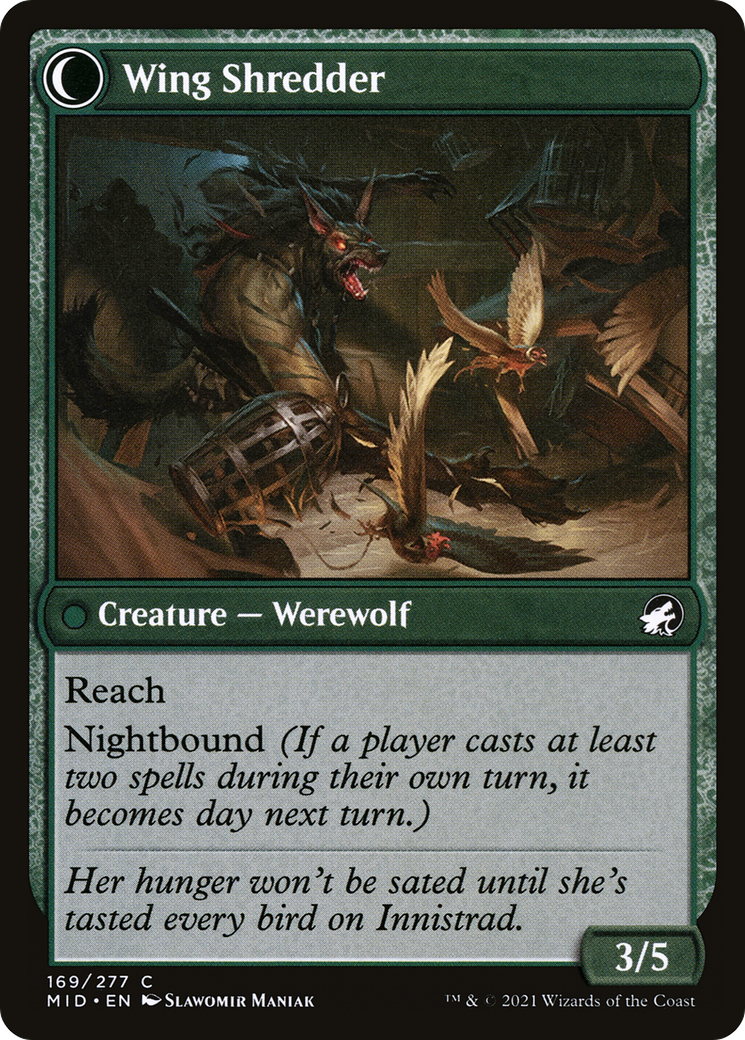 Bird Admirer (MID-169) [Innistrad: Midnight Hunt] MTG Single Wizards of the Coast