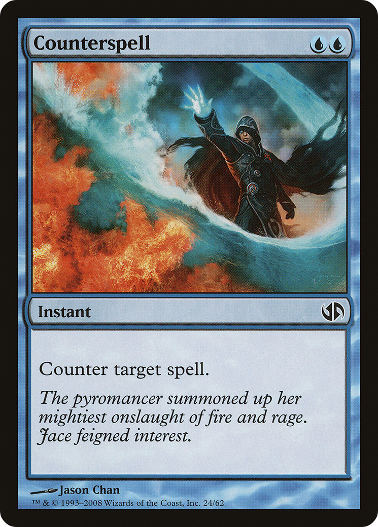 Counterspell (DD2-024) [Misc] Duel Decks: Jace vs. Chandra MTG Single Wizards of the Coast