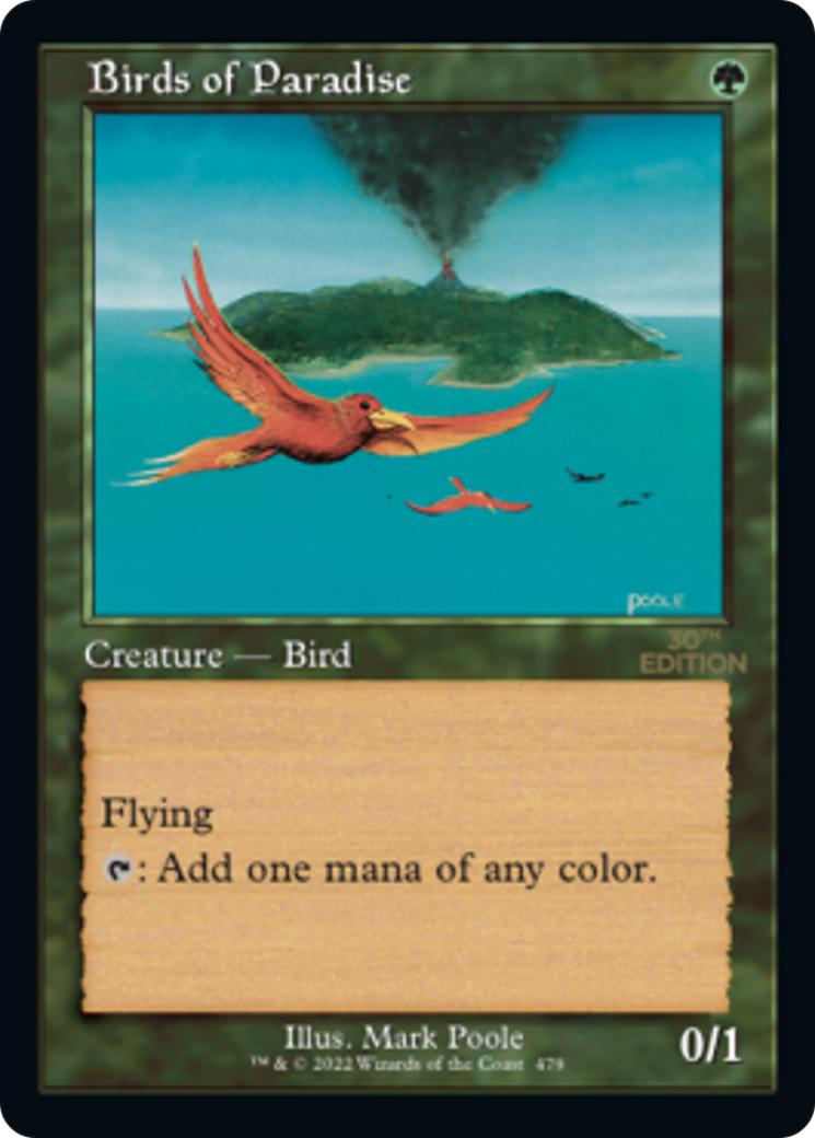 Birds of Paradise (30A-479) [30th Anniversary Edition] MTG Single Wizards of the Coast
