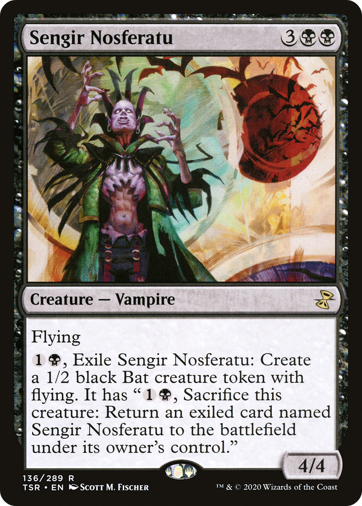 Sengir Nosferatu [Time Spiral Remastered] MTG Single Magic: The Gathering