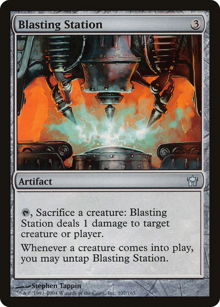 Blasting Station (5DN-107) [Fifth Dawn] Foil MTG Single Wizards of the Coast