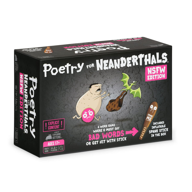 Poetry For Neanderthals: NSFW Edition Board Games Exploding Kittens