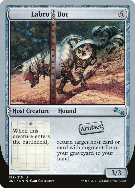 Labro Bot (UST-152) [Unstable] MTG Single Wizards of the Coast