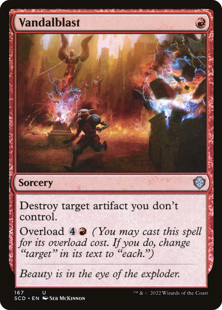 Vandalblast (SCD-167) [Starter Commander Decks] MTG Single Wizards of the Coast