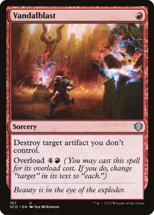 Vandalblast (SCD-167) [Starter Commander Decks] MTG Single Wizards of the Coast