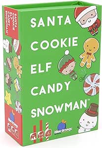Santa Cookie Elf Candy Snowman Board Games Blue Orange Games   