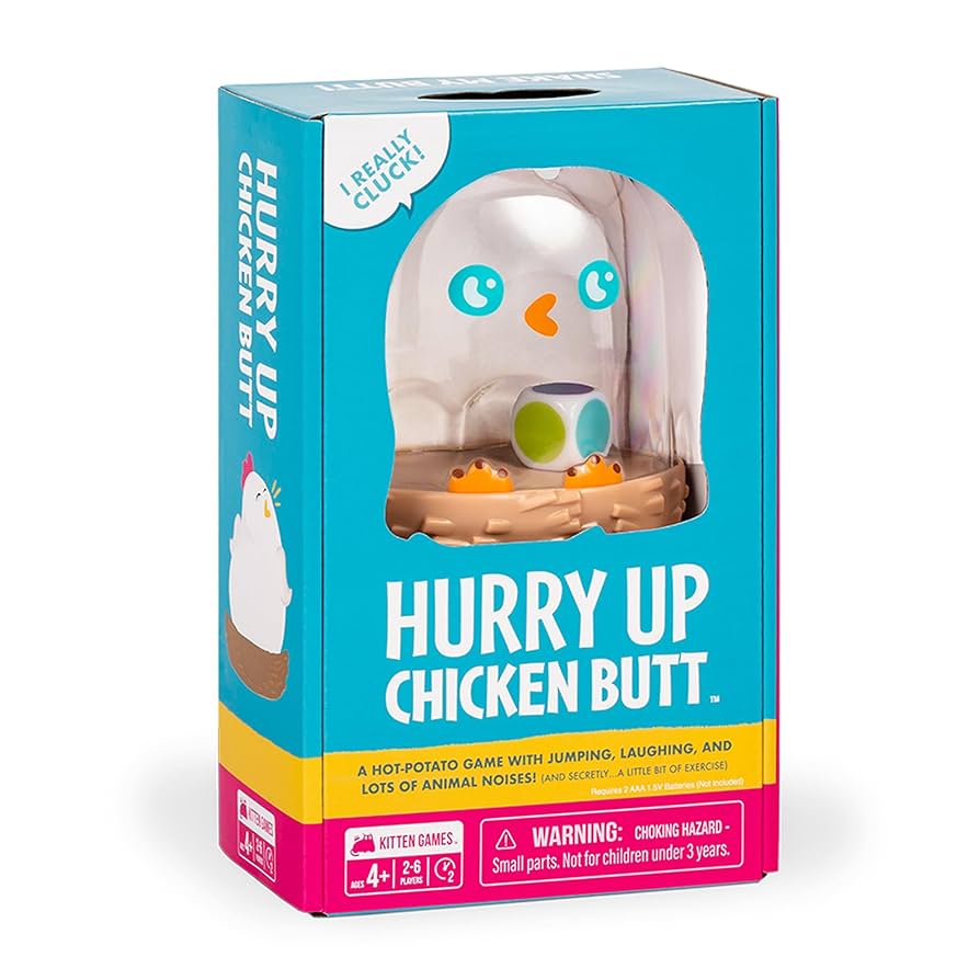 Hurry Up Chicken Butt Board Games Exploding Kittens