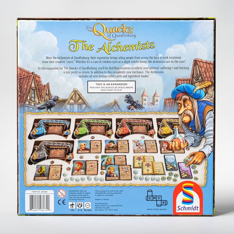The Quacks of Quedlinburg: The Alchemists Board Games Scmidt Spiele