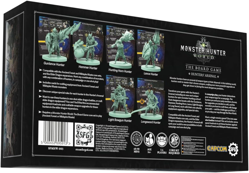 Monster Hunter World: Arsenal Expansion Board Games Steamforge Games