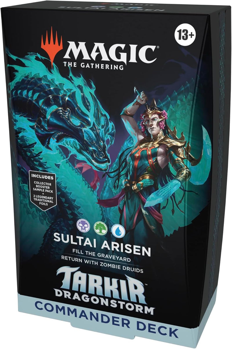 MTG Tarkir Dragonstorm - Commander Deck (Sultai Arisen) MTG Sealed Magic: The Gathering