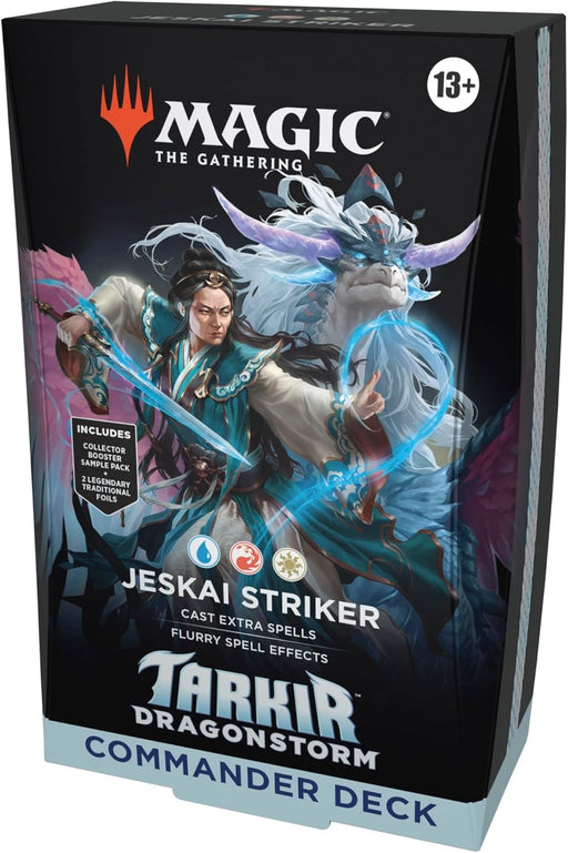MTG Tarkir Dragonstorm - Commander Deck (Jeskai Striker) MTG Sealed Magic: The Gathering