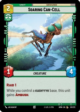 Soaring Can-Cell (131/272) [Homeworlds] Star Wars: Unlimited Single Disney
