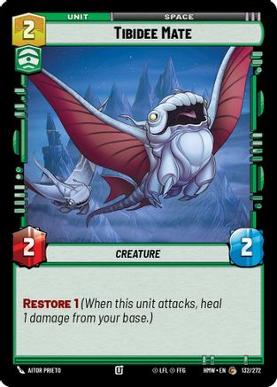 Tibidee Mate (132/272) [Homeworlds] Star Wars: Unlimited Single Disney