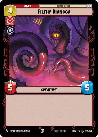 Filthy Dianoga (155/272) [Homeworlds] Star Wars: Unlimited Single Disney