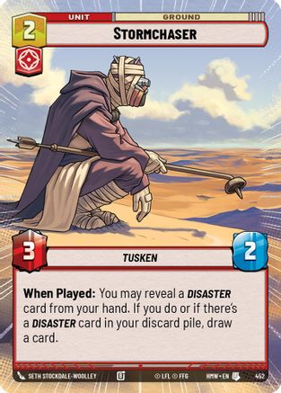 Stormchaser (Hyperspace) (452) [Homeworlds] Star Wars: Unlimited Single Disney