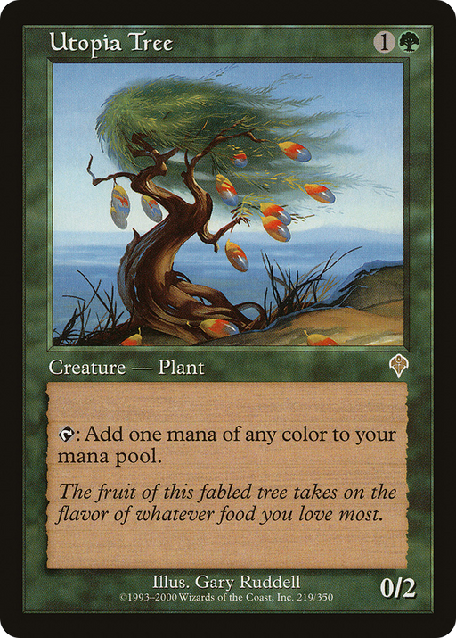 Utopia Tree (INV-219) [Invasion] MTG Single Wizards of the Coast