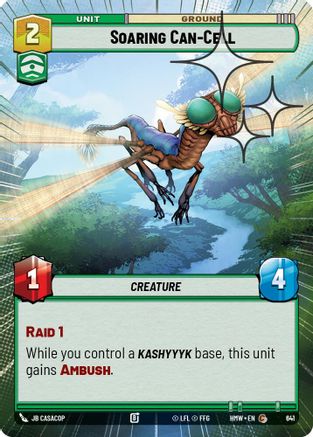 Soaring Can-Cell (Hyperspace Foil) (641) [Homeworlds] Foil Star Wars: Unlimited Single Disney