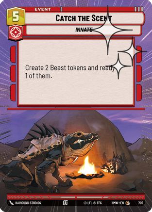 Catch the Scent (Hyperspace Foil) (705) [Homeworlds] Foil Star Wars: Unlimited Single Disney