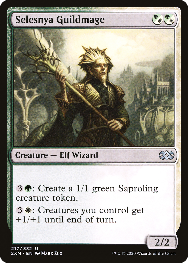 Selesnya Guildmage (2XM-217) [Double Masters] MTG Single Wizards of the Coast