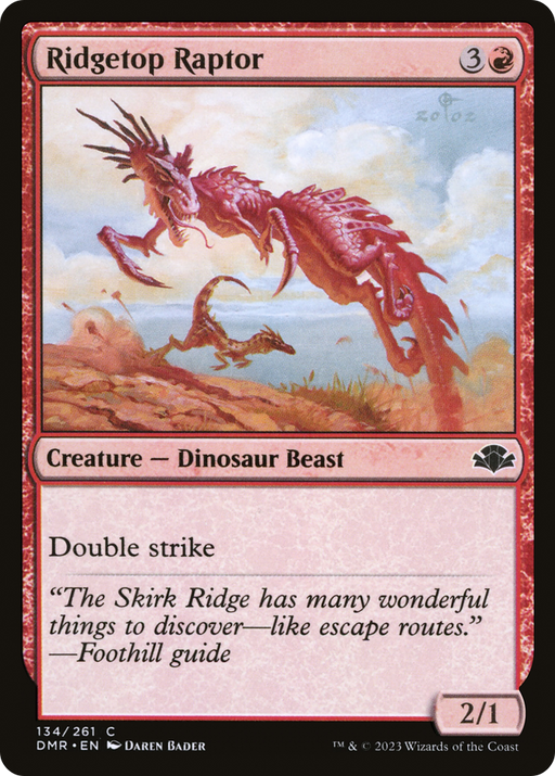 Ridgetop Raptor (DMR-134) [Dominaria Remastered] MTG Single Wizards of the Coast