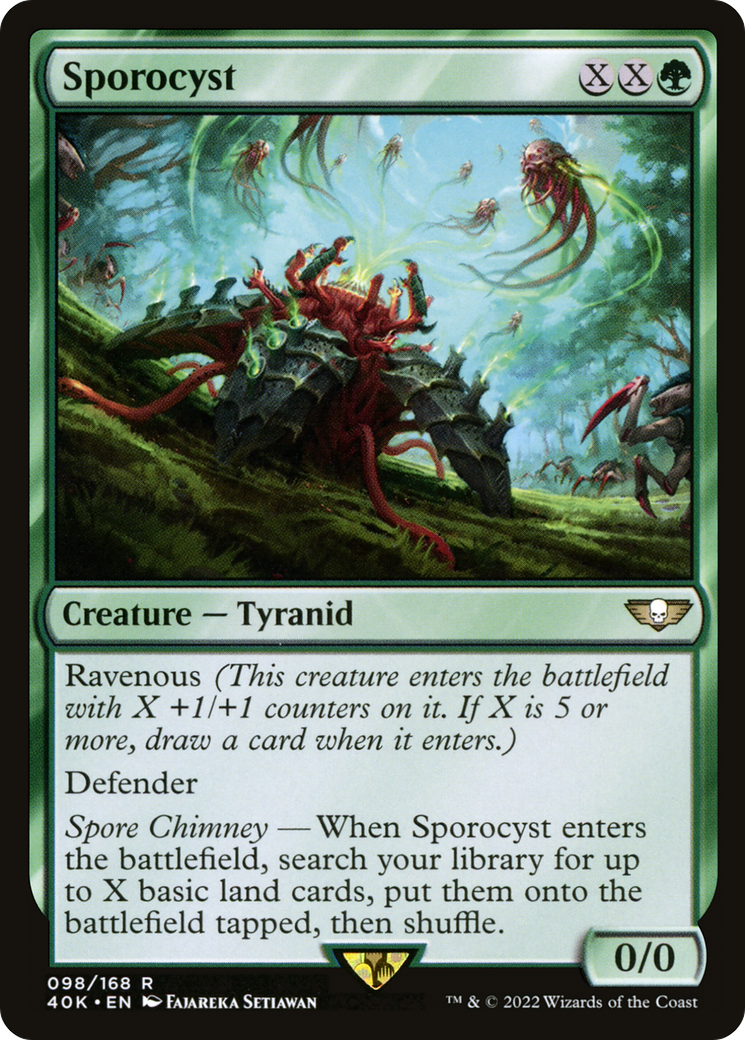 Sporocyst (40K-098) [Warhammer 40,000 Commander] MTG Single Wizards of the Coast