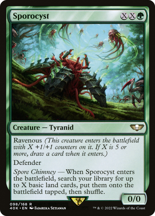 Sporocyst (40K-098) [Warhammer 40,000 Commander] MTG Single Wizards of the Coast