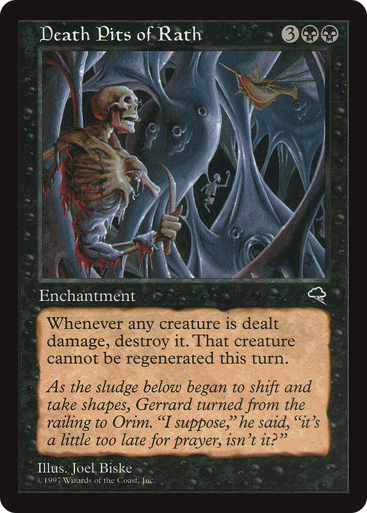 Death Pits of Rath (TMP-127) [Tempest] MTG Single Wizards of the Coast