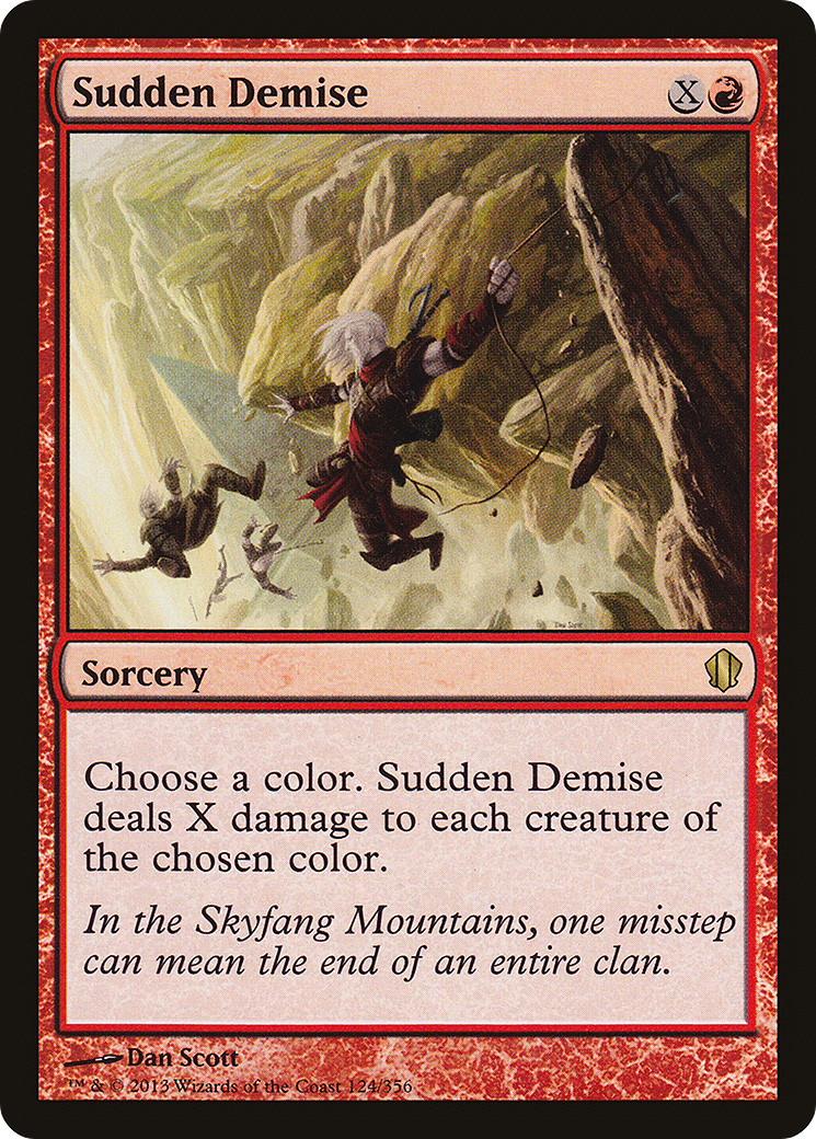 Sudden Demise (C13-124) [Commander 2013] MTG Single Wizards of the Coast