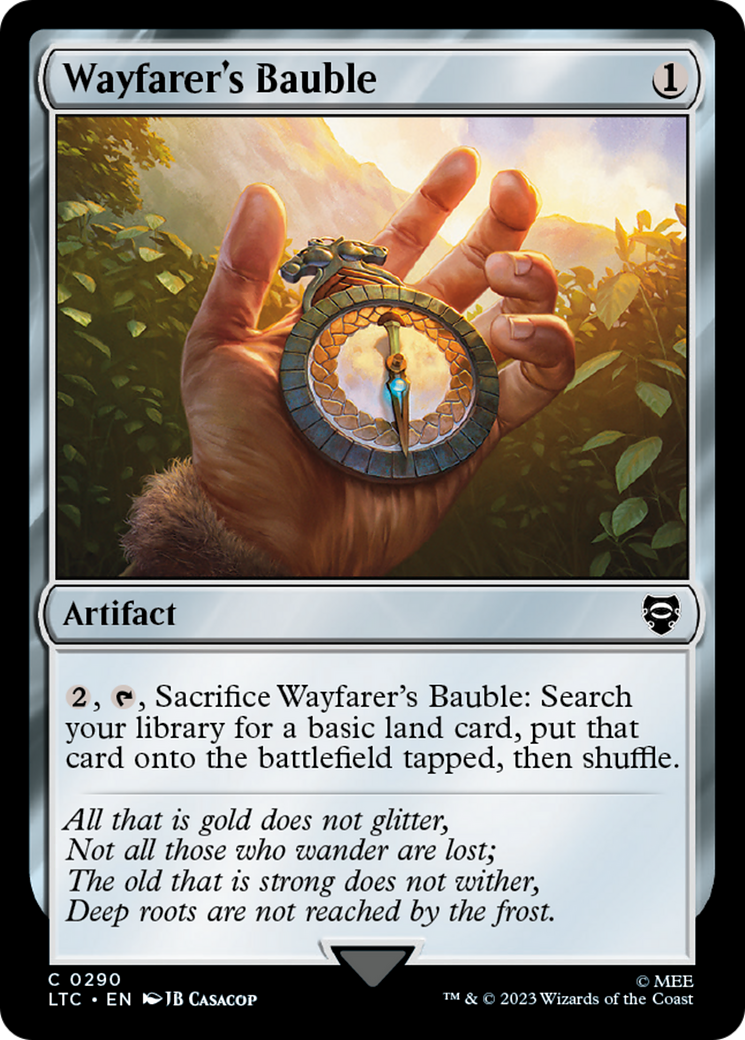 Wayfarer's Bauble (LTC-290) [Tales of Middle-earth Commander] MTG Single Wizards of the Coast