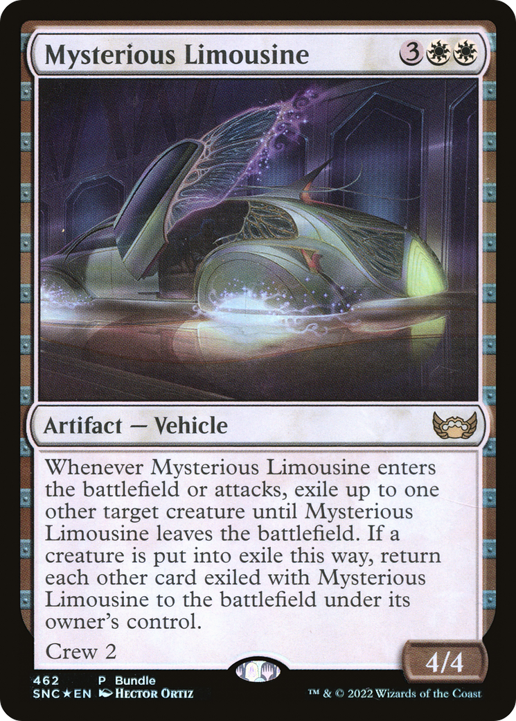 Mysterious Limousine (UMP-462) [Streets of New Capenna] Foil MTG Single Wizards of the Coast