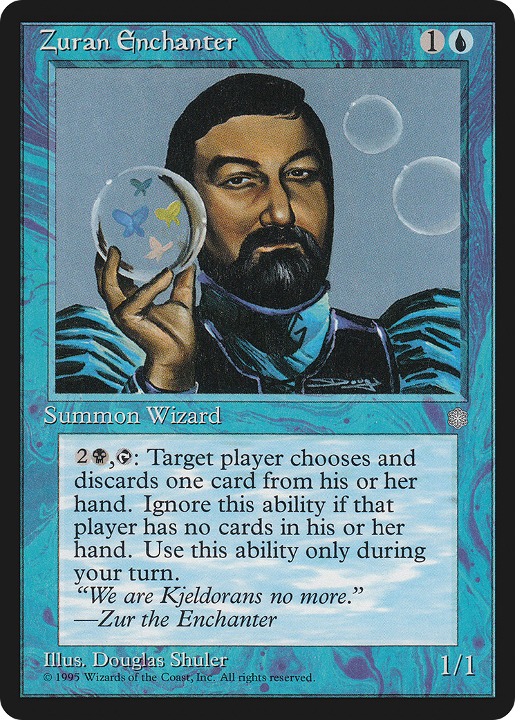 Zuran Enchanter (ICE-111) [Ice Age] MTG Single Wizards of the Coast